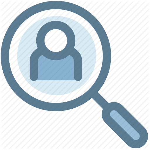 Human Search, Look, People, People Search, User Search Icon