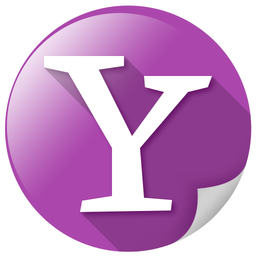 Yahoo, Web, Communication, Zoom, Search Icon
