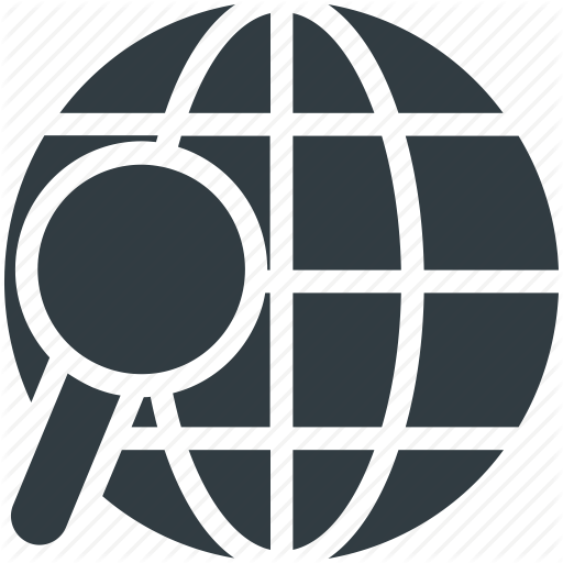 Global Search, Magnifying, Marketing, Research, Searching World Icon