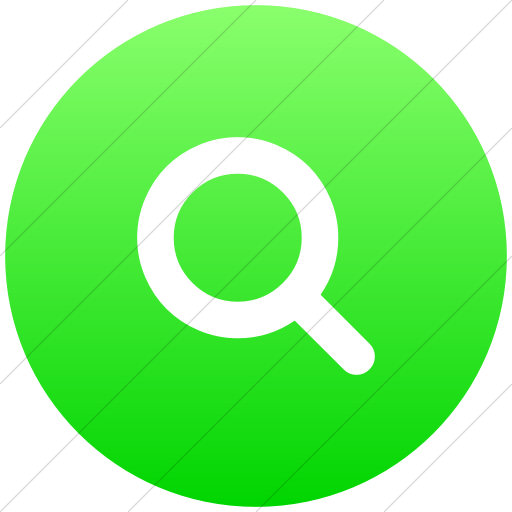 Flat Circle White On Ios Neon Green Gradient Bootstrap