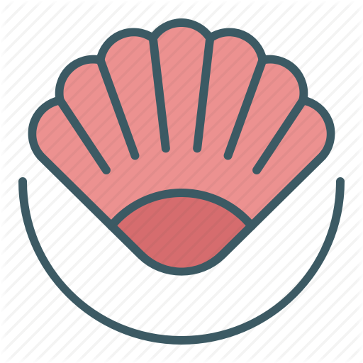 Circle, Marine, Ocean, Sea, Seashell, Shell Icon