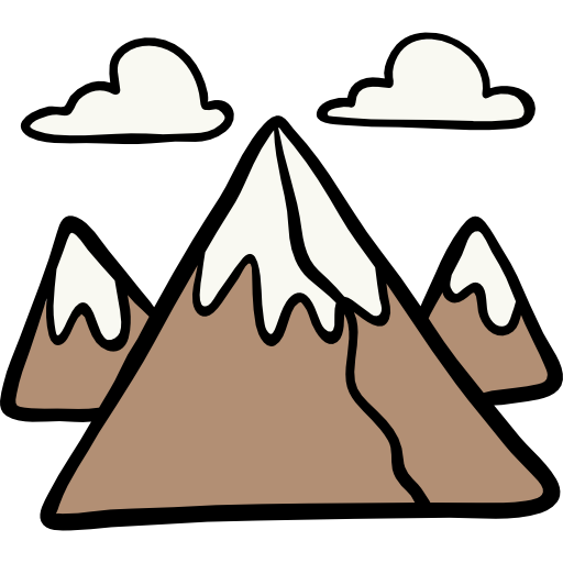Mountain Icon Winter Season Freepik