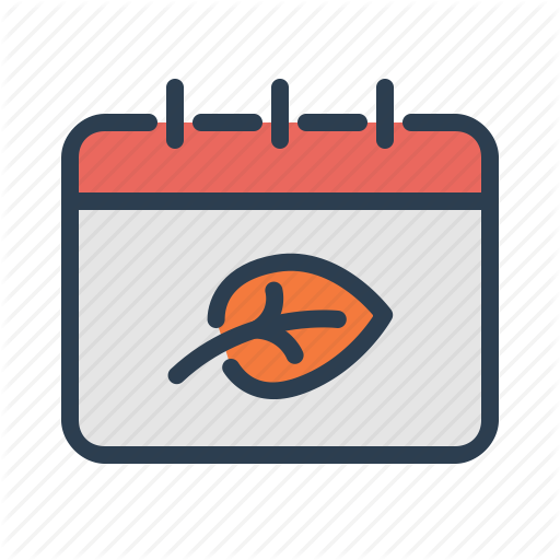 Autumn, Calendar, Fall, Leaf, Season Icon