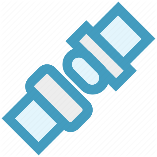 Belt, Safety, Seat Belt, Service, Unlock Icon