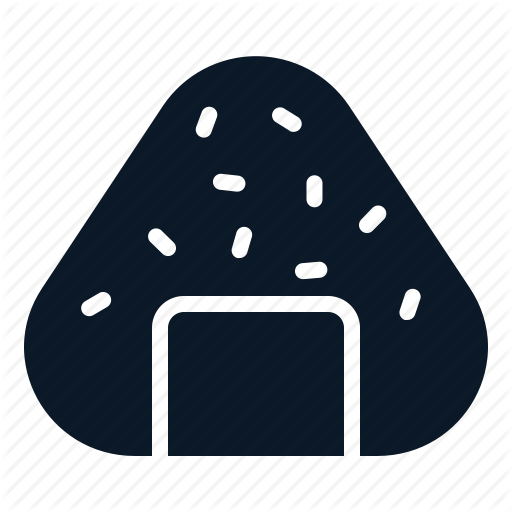 Japan, Onigiri, Rice, Seaweed Icon