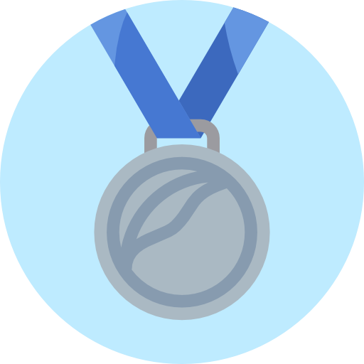 Prize, Silver Medal, Sports, Second, Sports And Competition, Medal