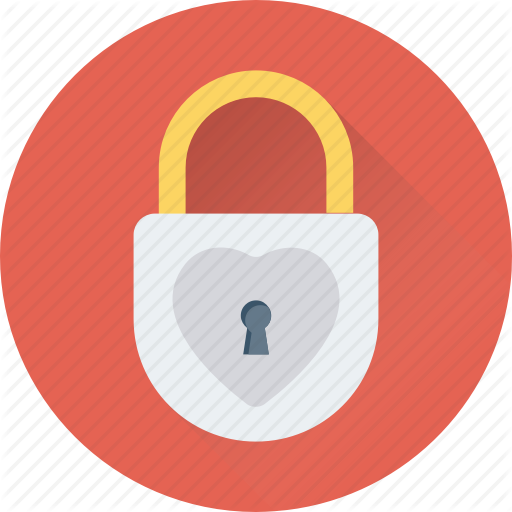 Lock, Padlock, Privacy, Romantic, Secret Icon