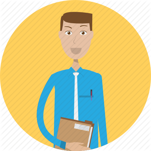 Avatar, Career, Character, Face, Male, Profession, Secretary Icon