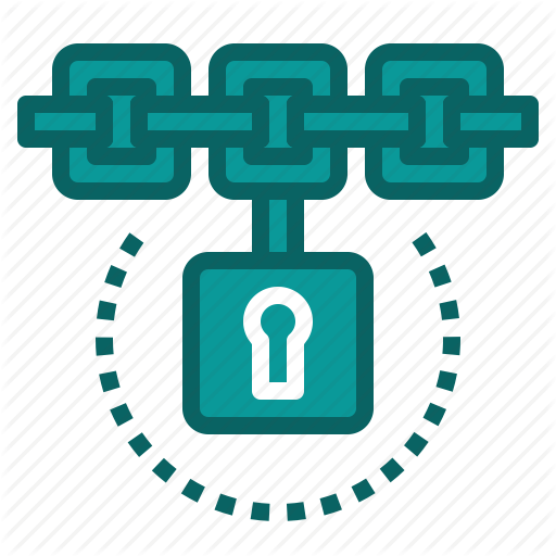Blockchain, Lock, Safe, Secure Icon