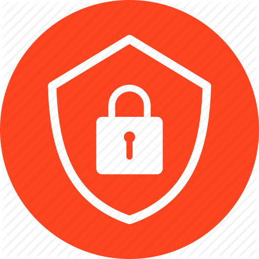 Encryption, Firewall, Lock, Red, Safe, Secure, Security Icon