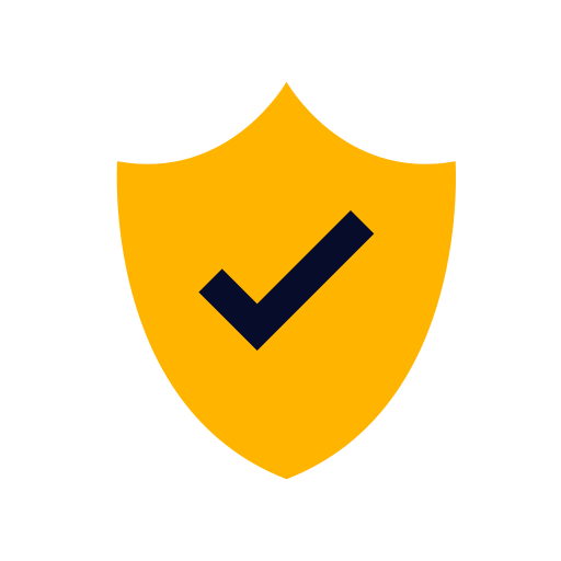 Shield, Secure, Verified, Security Icon Free Of Vivid