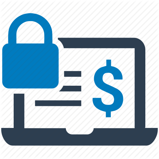 Financial Protection, Online Banking, Secure Payment Icon