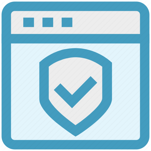 Page, Secure, Security, Shield, Web, Website Icon