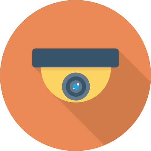 Security Camera Icon Network And Communications Dinosoftlabs