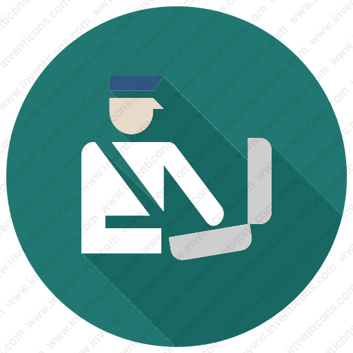 Download Checking,guard,police,security Icon Inventicons