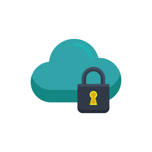 Cloud Security Icon Free Download