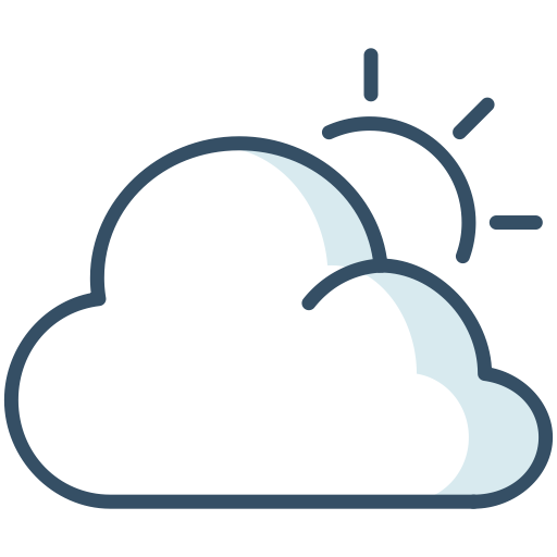 Cloud, Summer, Sun, Weather Icon
