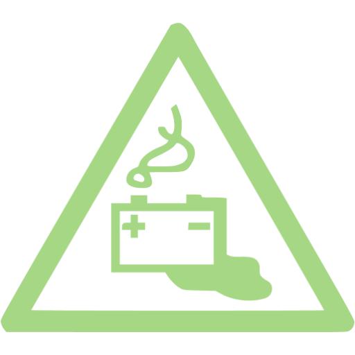 Guacamole Green Warning Icon