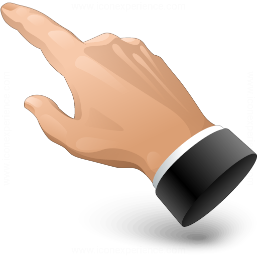 Iconexperience V Collection Hand Point Icon