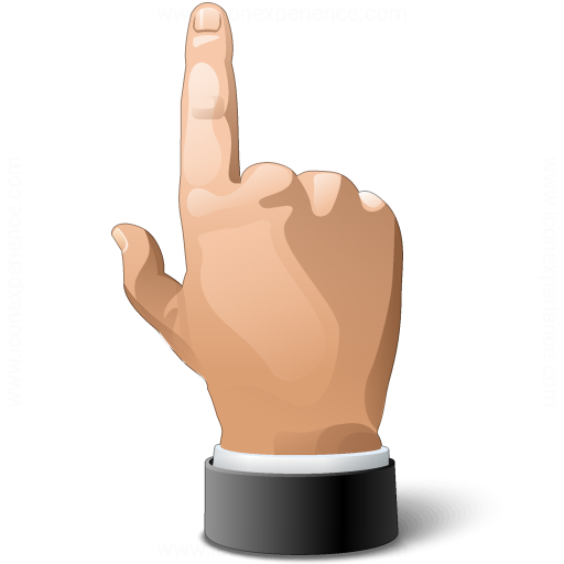Iconexperience V Collection Hand Point Icon