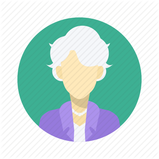 Old Woman Icon Images