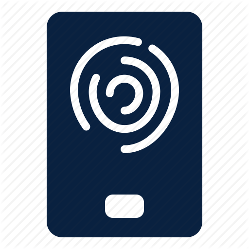Finger, Print, Security, Sensor Icon