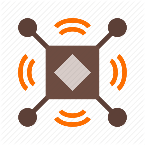 Cyber, Data, Network, Security, Sensor, Systems, Web Icon