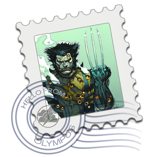 Wolverine Mail Stamp
