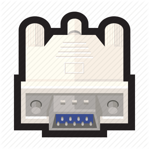Cable, Mouse, Peripheral, Printer, Serial, Vga Icon