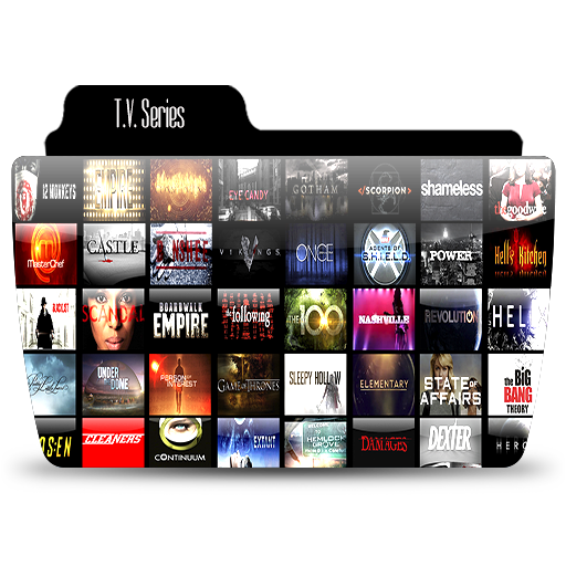 T V Series Folder Icon