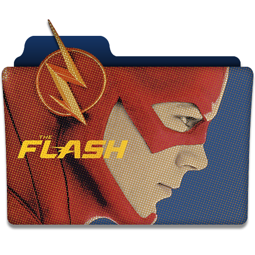 The Flash Tv Series Folder Icon