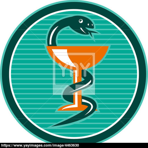 Snake Cup Medicine Symbol Image