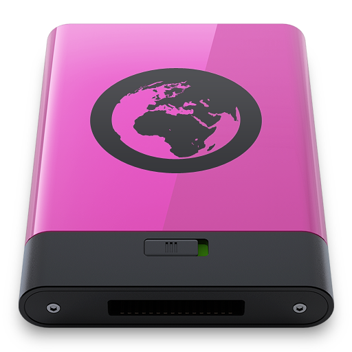 Pink Server B Icon