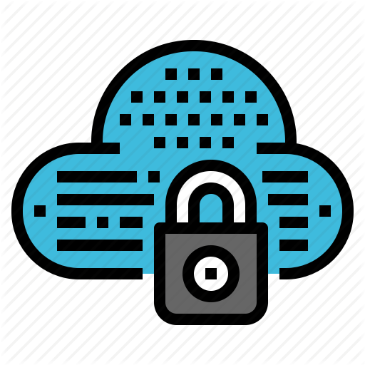 Cloud, Computer, Internet, Lock, Password, Server Icon