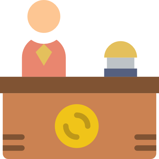 Reception Icon Hotel Services Smashicons