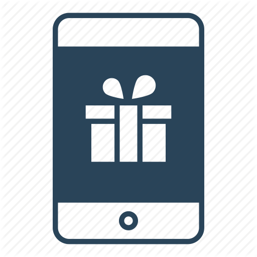 Gift, Gift Box, Mobile, Mobile Phone Gift, Phone, Set, Surprise Icon
