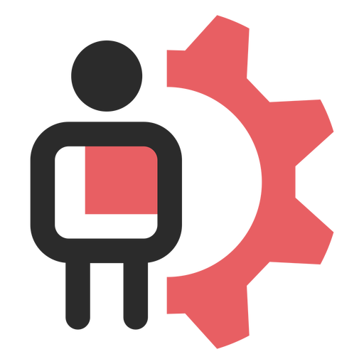 Customer Settings Colored Stroke Icon