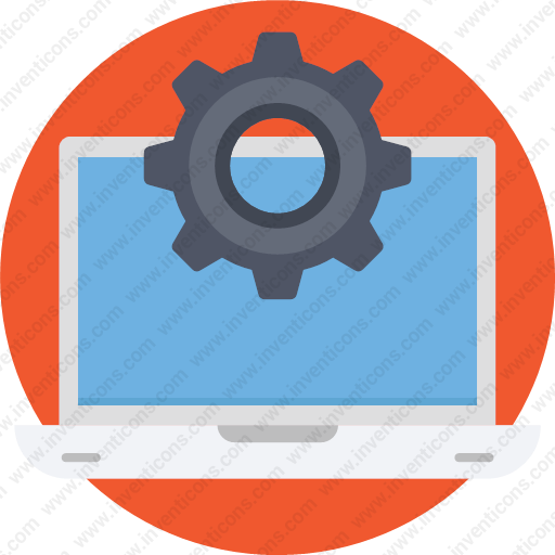 Download Configuration,laptop,settings,system Icon Inventicons