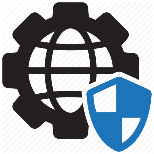 Cybersecurity, Internet, Security, Settings Icon