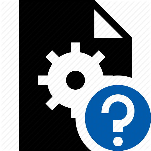 Document, File, Help, Options, Page, Settings Icon