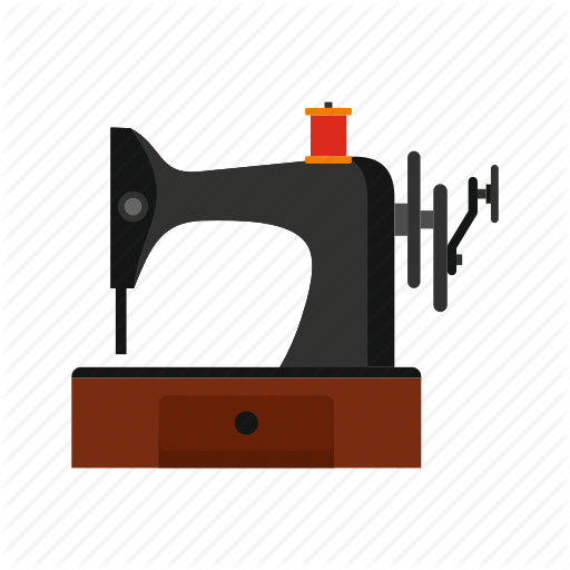 Machine, Old, Retro, Sewing, Tailor, Thread, Vintage Icon