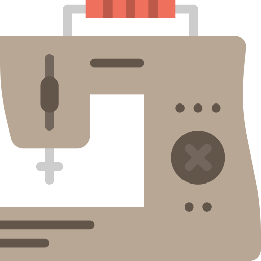 Sewing Machine Fashion Png Icon