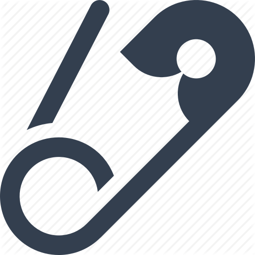 Needle, Pin, Safety Pin, Sewing, Tailor, Tool Icon