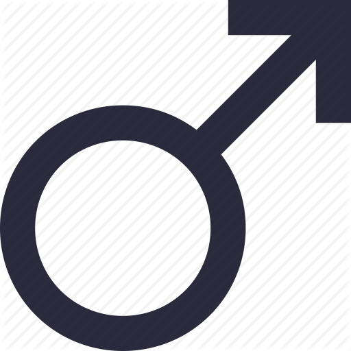 Gender Symbol, Male, Male Gender, Man, Sex Symbol Icon
