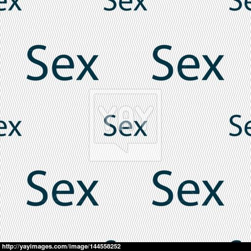 Safe Love Sign Icon Safe Sex Symbol Seamless Abstract Background