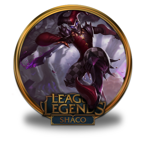 Shaco Icon League Of Legends Gold Border Iconset