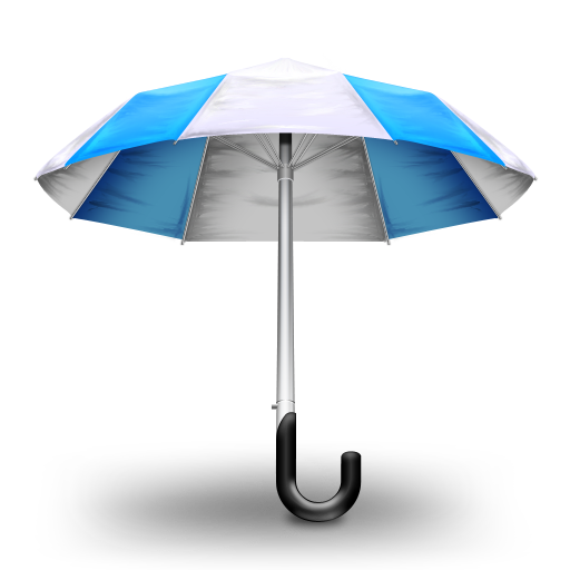 Umbrella Blue Icon Free Download As Png And Icon Easy