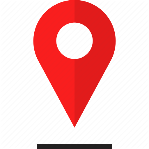 Floating, Google, Pin, Shadow Icon