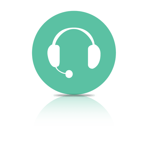 Headphones Shadow Icon