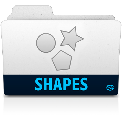 Shapes Folder Icon Adobe Folders Iconset Vladgohn